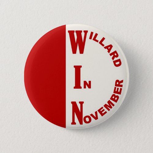 Willard In November Pinback Button