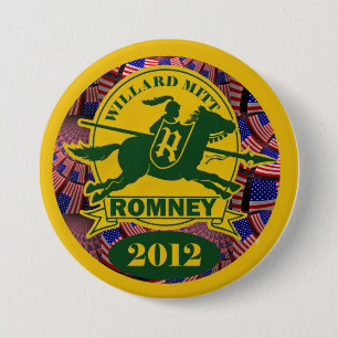 Willard Mitt Romney 2012 Pinback Button
