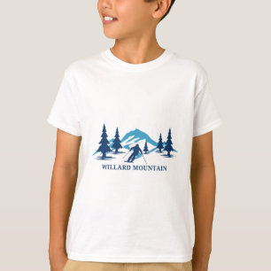 Willard Mountain New York Ski Resort Skiing Skier T-Shirt