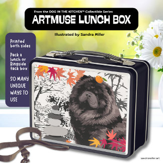 WILLEM the blackchow Metal Lunch Box