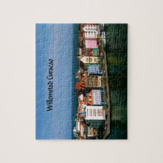 Willemstad Curacao Jigsaw Puzzle (Vertical)