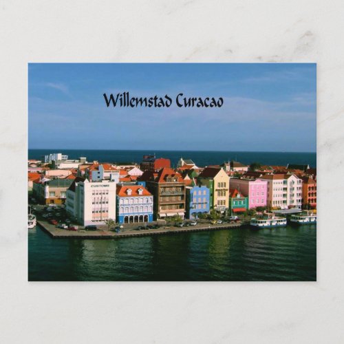 Willemstad Curacao Postcard