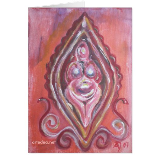 Willendorferin greeting cards (Front)