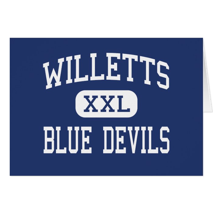 Willetts Blue Devils Middle Brunswick Ohio Cards