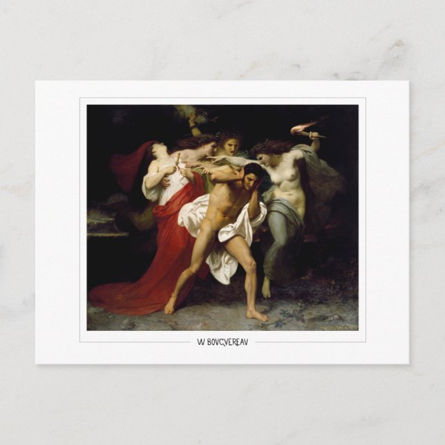 William-Adolphe Bouguereau #26 - Fine Art Postcard (Front)