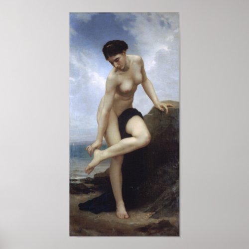 William_Adolphe Bouguereau_After the Bath Poster