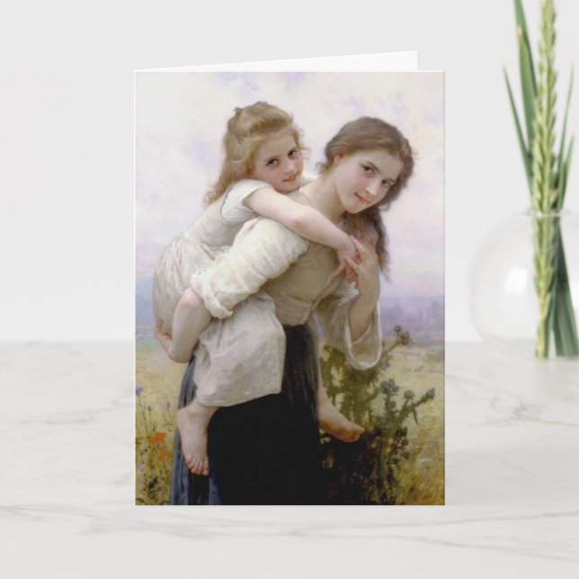 William Adolphe Bouguereau  Card (Front)