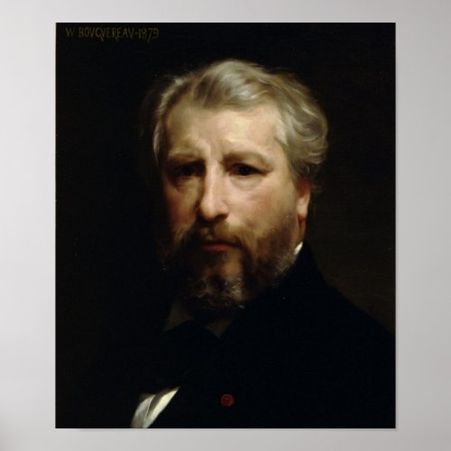 William_Adolphe Bouguereau  Self_portrait 1879 Poster