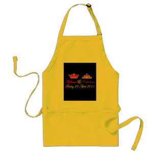 William and Catherine Royal Wedding Adult Apron