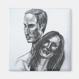 William and Kate Wedding Magnet