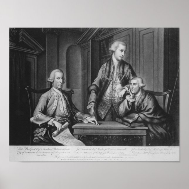 William Beckford  James Townsend Poster (Front)