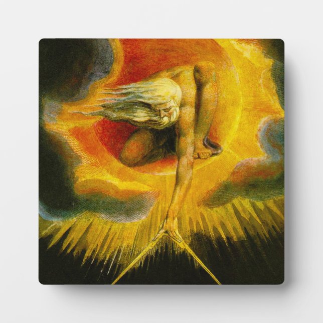 William Blake Ancient of Days Plaque (Front)