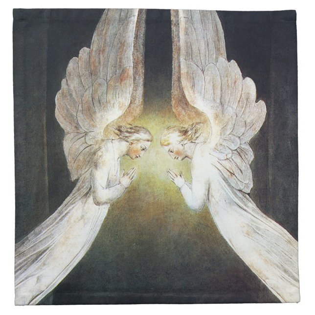 William Blake Angel Napkins (Front)
