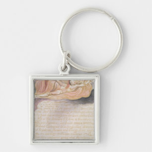 William Blake "As a new heaven is begun" Keychain
