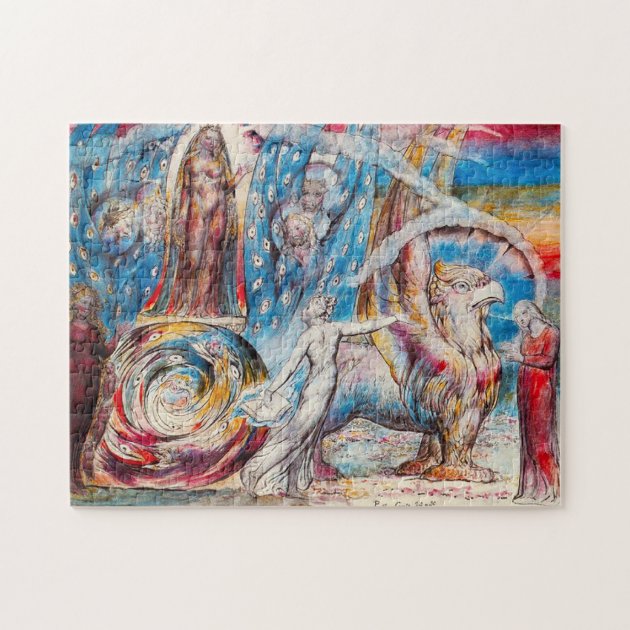 William Blake Beatrice Puzzle Zazzle