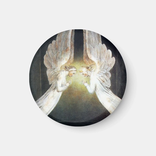 William Blake Christ in the Sepulchre Magnet (Front)