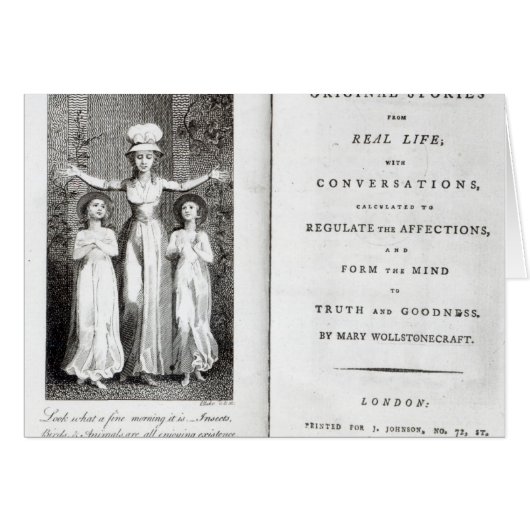 William Blake | Frontispiece to 'Original Stories Cards (Front Horizontal)