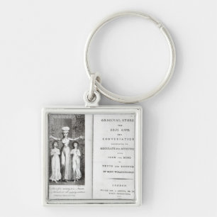 William Blake   Frontispiece to 'Original Stories  Keychain