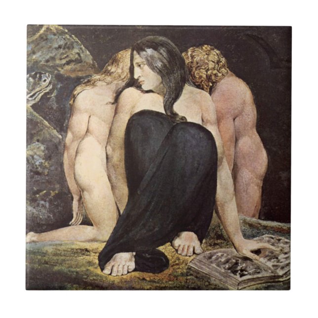 William Blake Hecate Tile (Front)