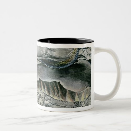 William Blake  Illustrations of the Book of Job  Two_Tone Coffee Mug