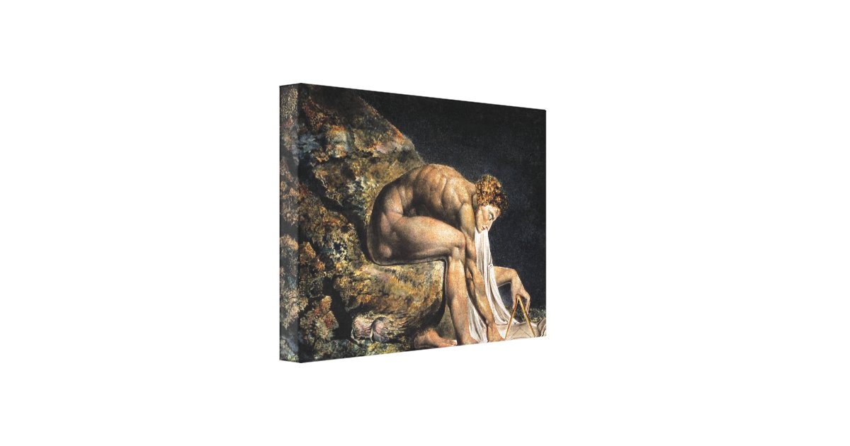 Los Entering The Grave - William Blake Paintings for Sale
