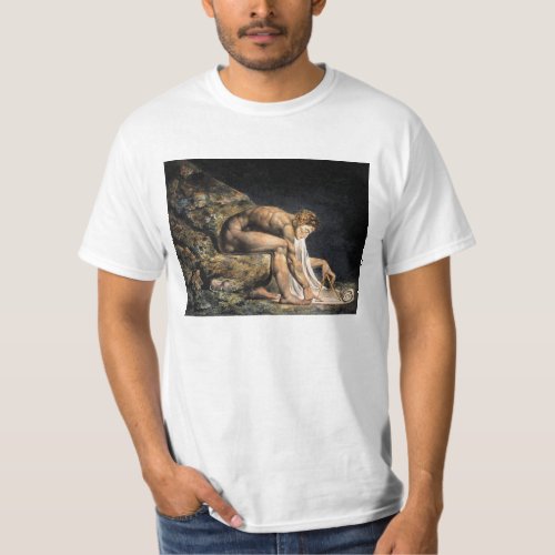 William Blake Isaac Newton T_shirt