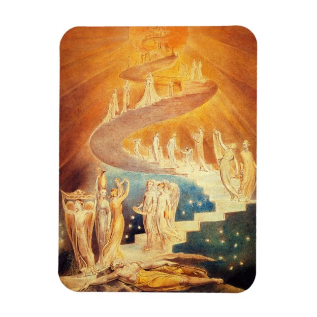 William Blake Jacob’s Ladder Magnet (Vertical)
