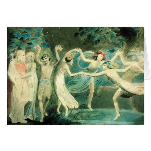 William Blake Midsummer Nights Dream Card