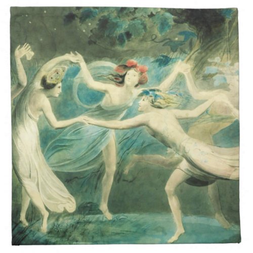 William Blake Midsummer Nights Dream Napkins