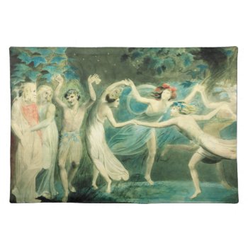 William Blake Midsummer Night’s Dream Placemat by VintageSpot at Zazzle