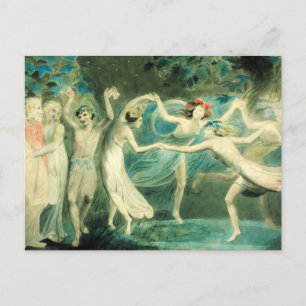 William Blake Midsummer Night’s Dream Postcard