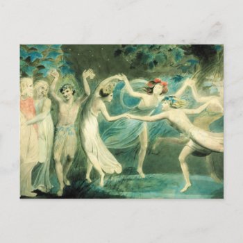 William Blake Midsummer Night’s Dream Postcard by VintageSpot at Zazzle