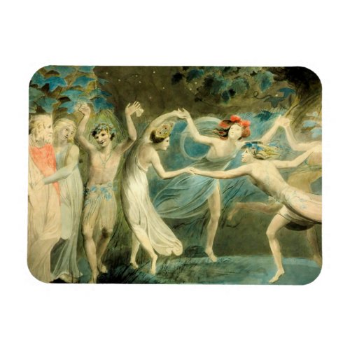 William Blake Oberon Titania and Puck with Fairie Magnet