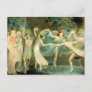 William Blake Oberon, Titania and Puck with Fairie Postcard