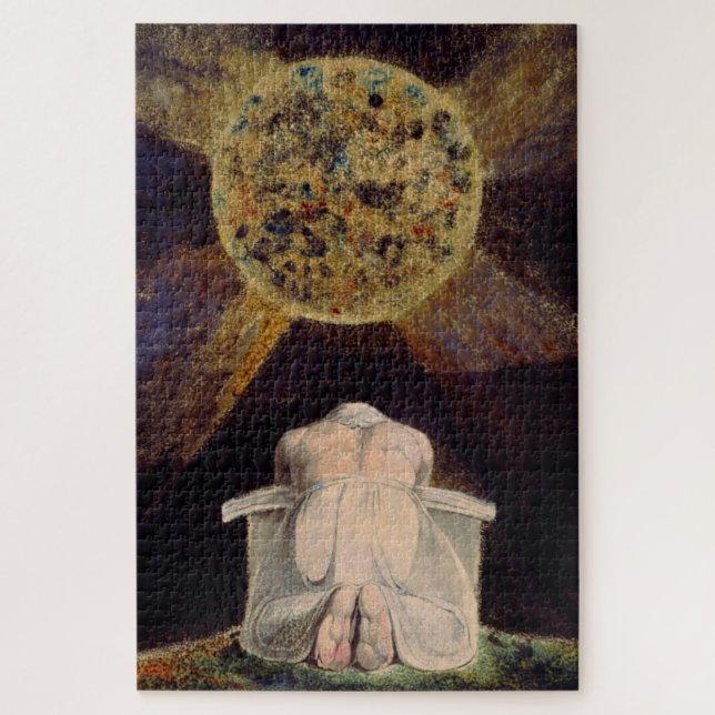 William Blake Song of Los Fine Art Jigsaw Puzzle (Vertical)