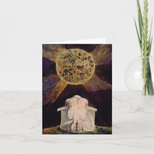 William Blake Song of Los Fine Art Note Card