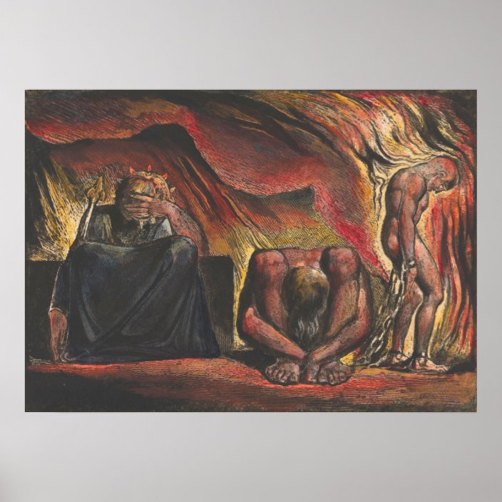 William Blake Song of Los Fine Art Poster | Zazzle.com