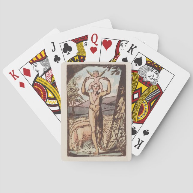 William Blake Songs of Innocence Poker Cards (Back)