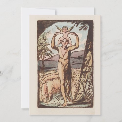 William Blake Songs of Innocence Thank You Card