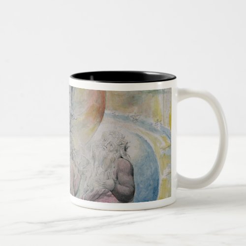 William Blake  St Peter St James Beatrice and Two_Tone Coffee Mug