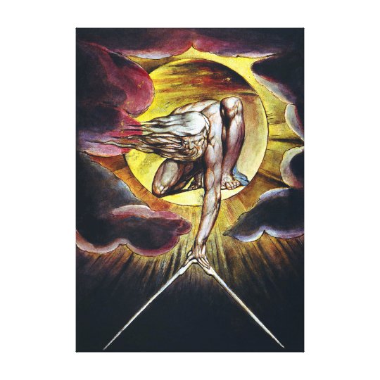 william-blake-the-ancient-of-days-painting-canvas-print-zazzle