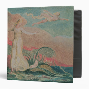 William Blake   The Book of Thel; Plate 4 Thel in  Binder