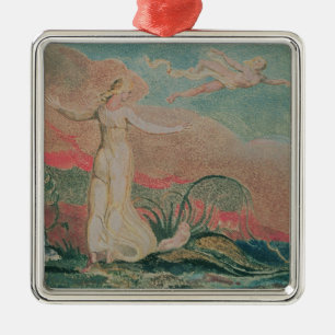 William Blake The Book of Thel; Plate 4 Thel in Metal Ornament