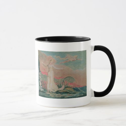 William Blake  The Book of Thel Plate 4 Thel in  Mug