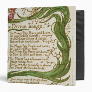 William Blake   The Divine Image, from Songs of In Binder