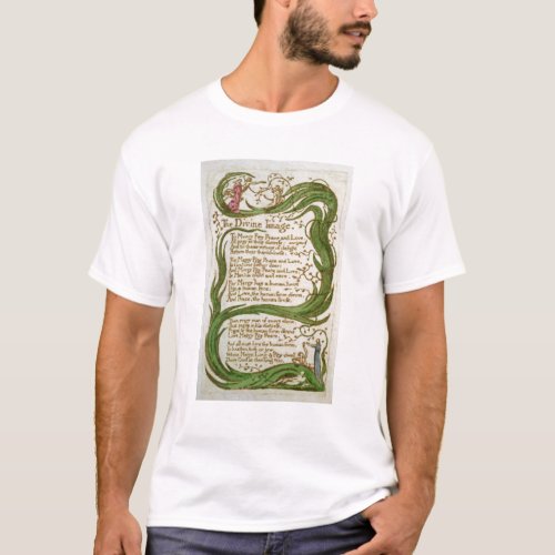 William Blake  The Divine Image from Songs of In T_Shirt