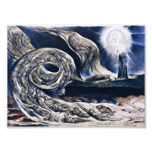 William Blake The Lovers Whirlwind Print