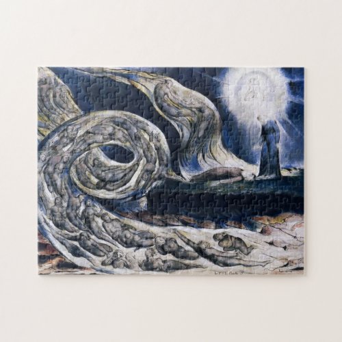 William Blake The Lovers Whirlwind Puzzle