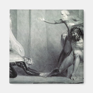 William Blake Tiriel, borne back to the Palace Magnet