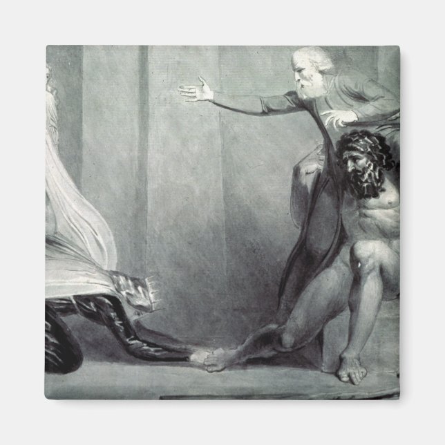 William Blake | Tiriel, borne back to the Palace Magnet (Front)